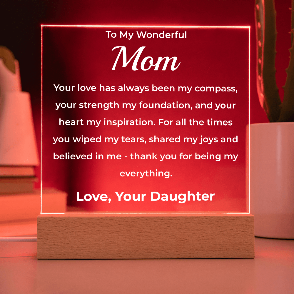 ShineOn Fulfillment Jewelry To My Wonderful Mom From Daughter